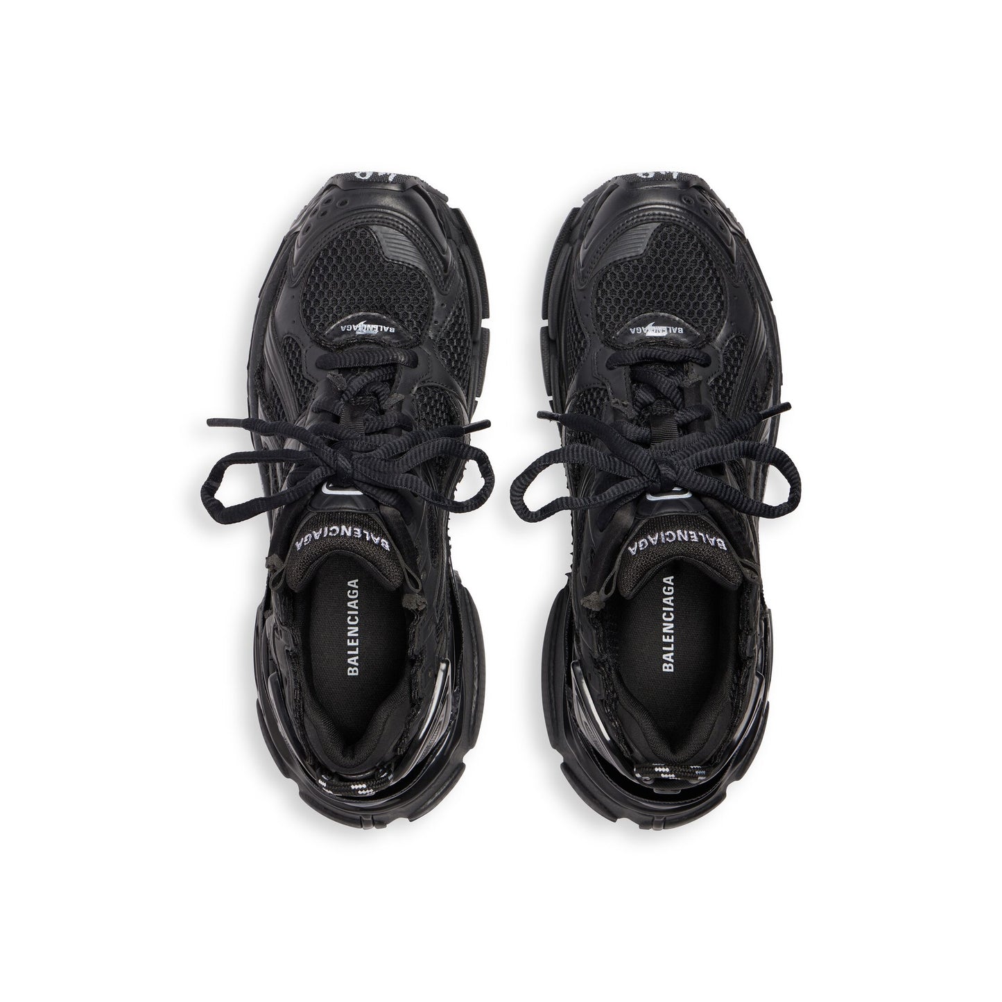 Balenciaga Men's Runner Sneaker in Black