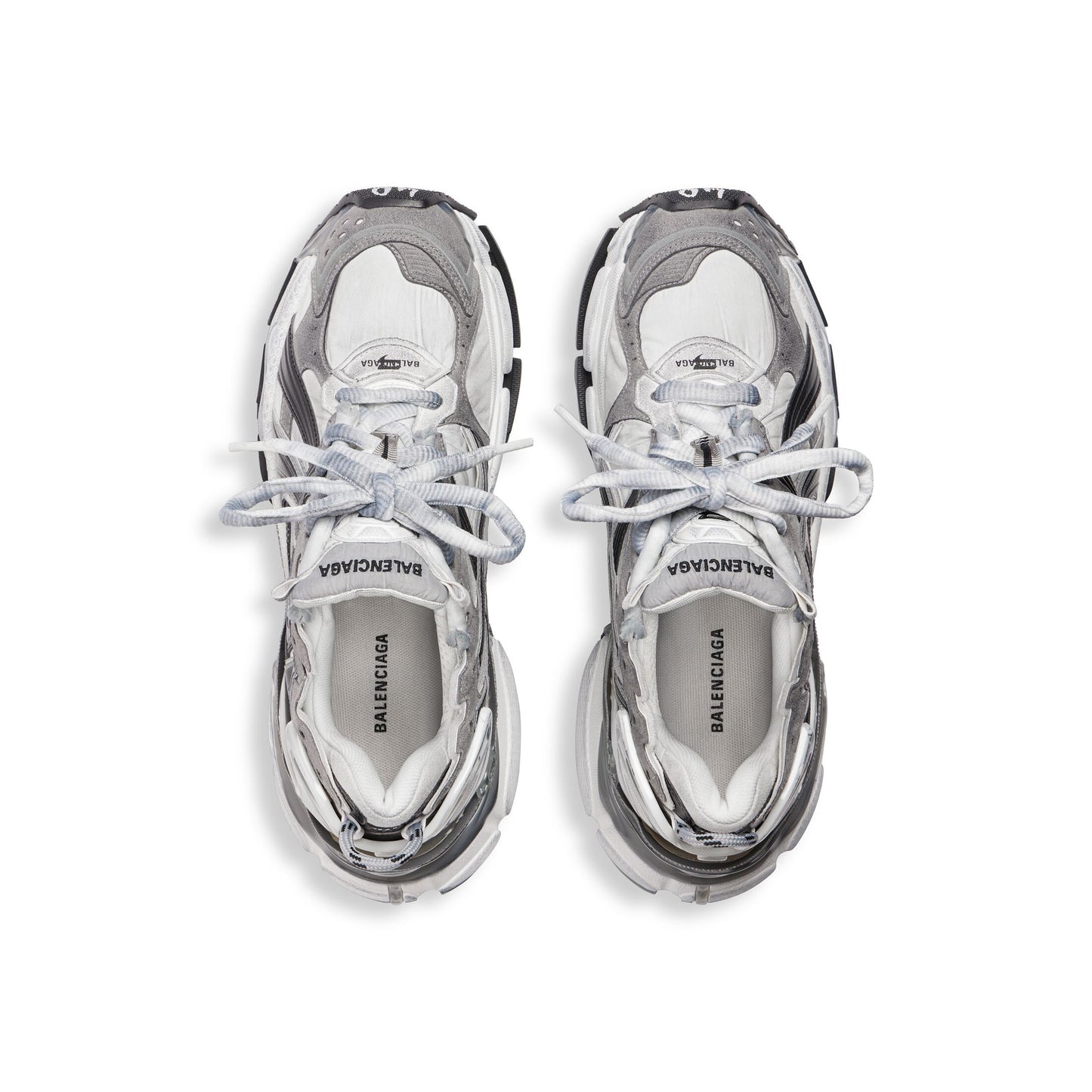 Balenciaga Runner Sneaker in Grey/white/black